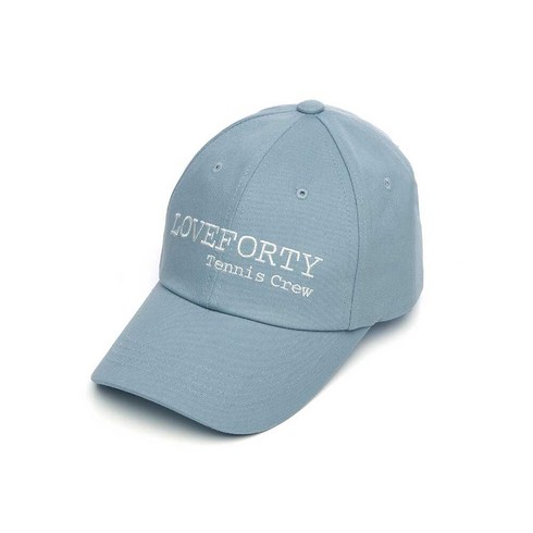 러브포티 테니스모자 볼캡 LOVEFORTY TENNIS CREW CAP SKYBLUE