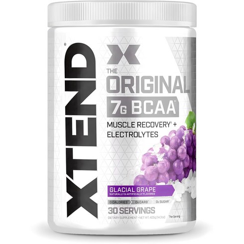 엑스텐드bcaa - 사이베이션 X텐드 BCAAs 그레이프, 405g, 1개