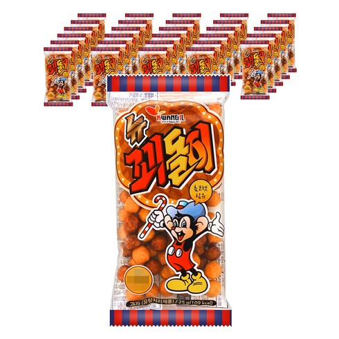 광일제과 꾀돌이, 25g, 30개