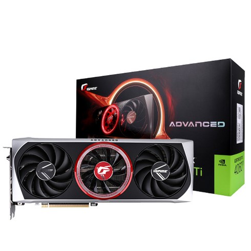 컬러풀 COLORFUL iGame 지포스 RTX 4060 Ti Advanced OC D6 16GB 그래픽카드