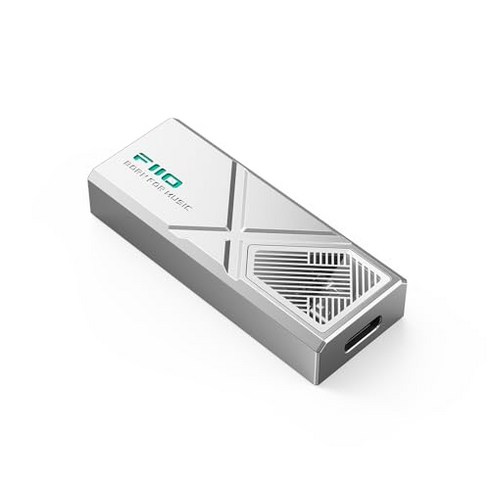 2024년 가성비 최고 FIIO KA13 - FIIO KA13 USB DAC 헤드폰 앰프 소형 경량 3.5mm 4.4mm CS43131 데스크탑 모드 앱 대응 (실버)