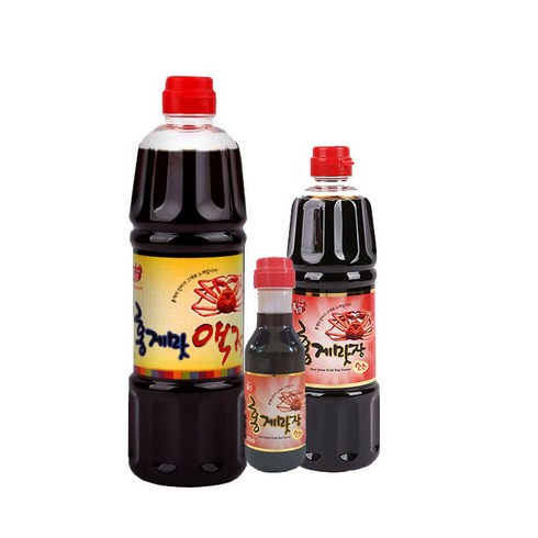 홍게액젓 - 홍일식품 홍게맛장소스 홍게맛액젓 1세트 1600ml, 1.6L