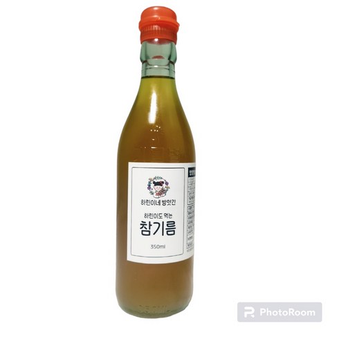 하린이네 수입 전통 참기름 350ML, 1개