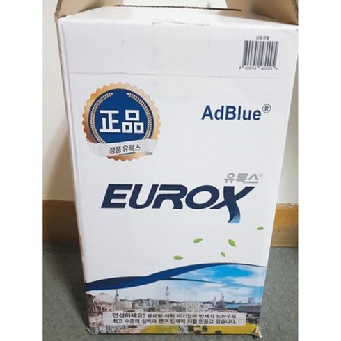 롯데정밀화학 유록스 요소수 10리터 정품 AdBlue 인증 1+1, 5개, 자바라포함, 10L