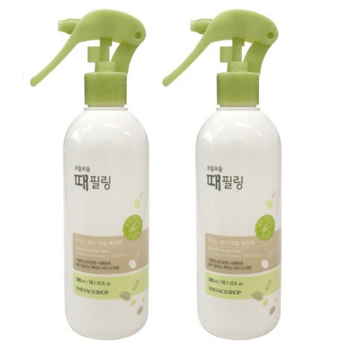 더페이스샵 보들보들 때 필링 바디스크럽, 300ml, 2개