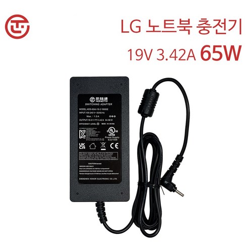 LG 울트라PC 엣지 16U70Q 16UD70Q 노트북 어댑터 케이블 충전기 19V 3.42A 65W