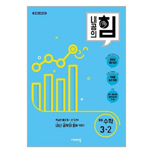 2023년 가성비 최고 내공의 힘 3-2 답지 - 내공의힘 수학 중 3-2 2024년 비상교육, 수학영역, 중등3학년