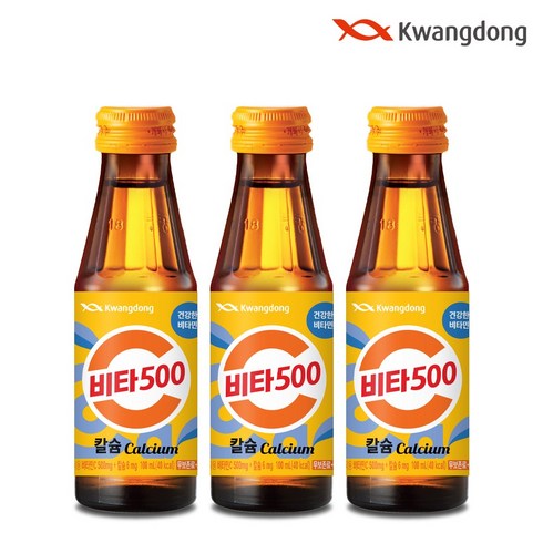 비타500 - 광동제약 비타500 칼슘, 100ml, 100개