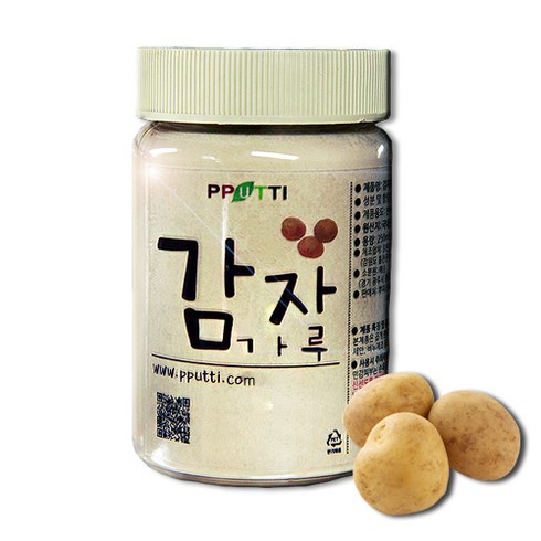 감자팩 - 뿌띠 국산 감자가루 곡물팩 한방팩, 150g, 1개