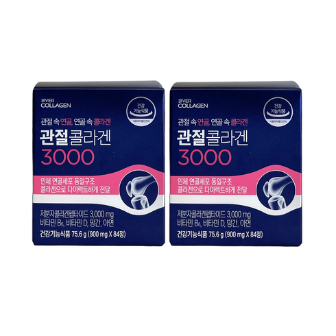 관절콜라겐 3000 앰플 30주분  - 관절 콜라겐 3000 84정 연골 저분자콜라겐펩타이드 2개