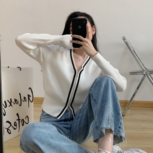 꼼데가르송가디건 TOP01