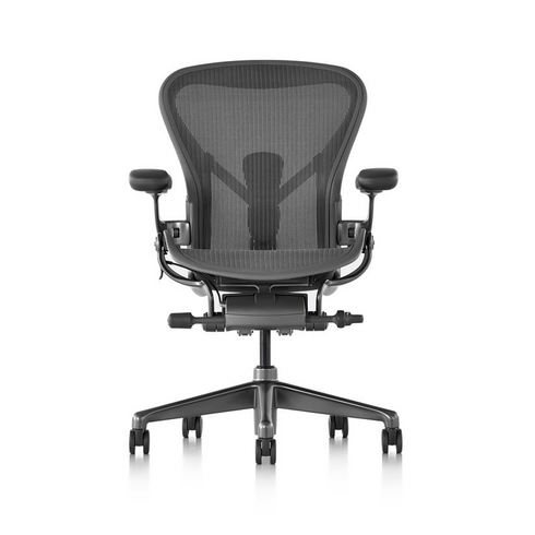 [국내정식수입품] 허먼밀러 공식딜러/ 뉴 에어론 풀 체어/ HermanMiller New Aeron Full chair, Carbon, 1개