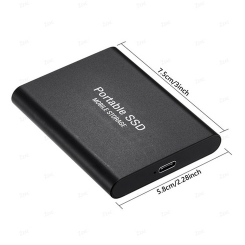 P311TB 대용량 플스5 WDSSD m.2 16tb 30tb 64tb 하이닉스 원래 외부 하드 드라이브 ssd 모바일, 8TB-블랙