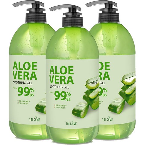 터치미 퓨리티 알로에베라 수딩 젤 1000, 1000ml, 3개
