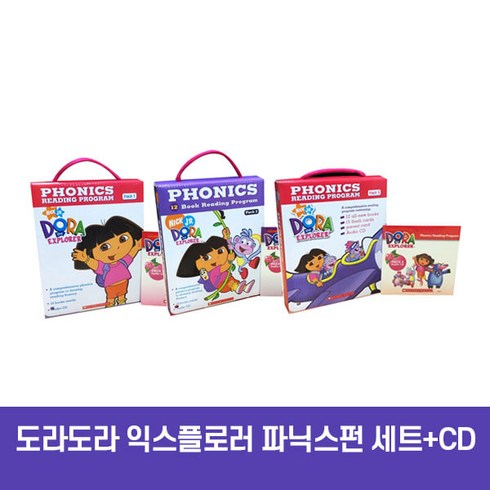 도라도라 익스플로러 파닉스펀 세트+CD 영어교재, 3. Pack 3+CD