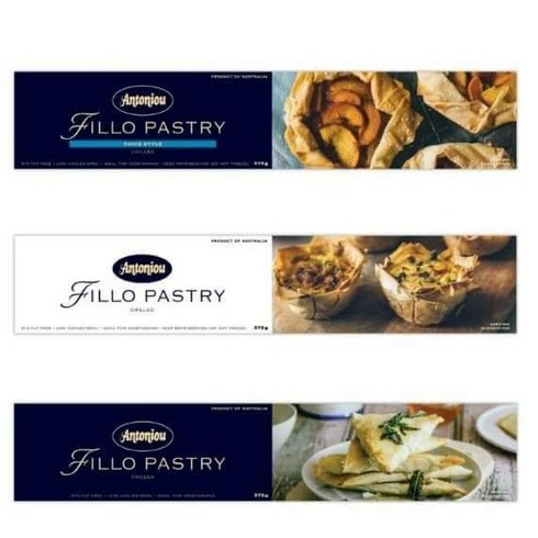 필로페스트리 필로 페스츄리 Fillo Pastry, 1개, 375g