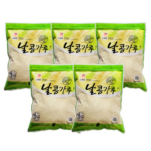 뚜레반 날콩가루, 5개, 1kg