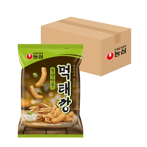 농심 먹태깡 청양마요맛 60g, 16개