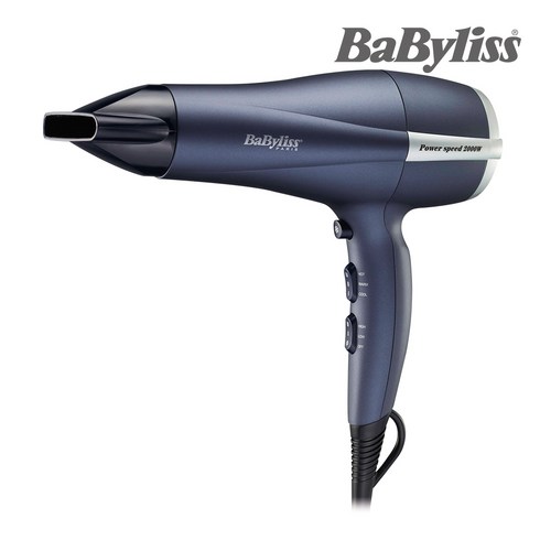 바비리스 파워 스피드 드라이기 D990K 2000W, 혼합색상