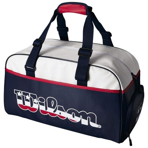 Wilson USA Tennis Duffle Bag Blue and White/윌슨 테니스 듀플 백/고품질 가성비 우수