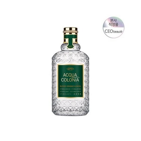 4711 아쿠아콜로니아 블러드 오렌지 앤 바질 100ML, 블러드오렌지 앤 바질 EDC 100ML