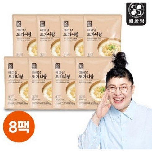 해화당 이영자의 뼈없는갈비탕 900g 8팩 - 해화당 이영자 도가니탕 900g 8팩, 8개