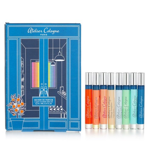 아틀리에 코롱 - Maison De Parfum: 8 Iconic Colognes Absolues, 1세트
