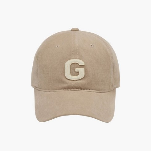 골스튜디오 G로고 피치스킨 캡-베이지 - BEIGE 143151
