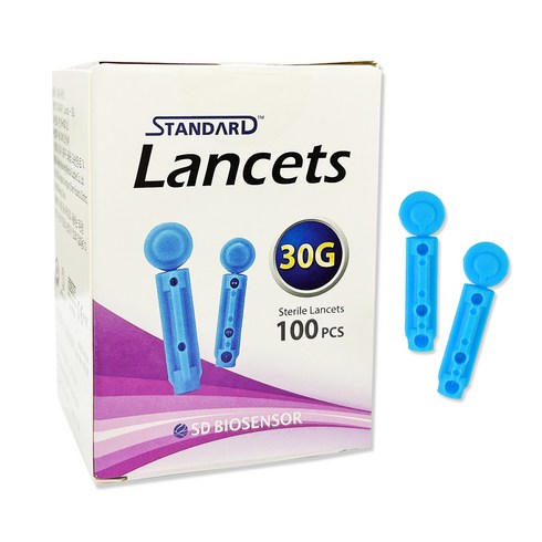 lancets - 에스디바이오센서 일회용 채혈침, 100개입, 3개