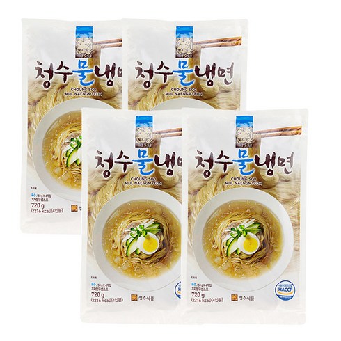 청수 물냉면 720g /4인분, 6개