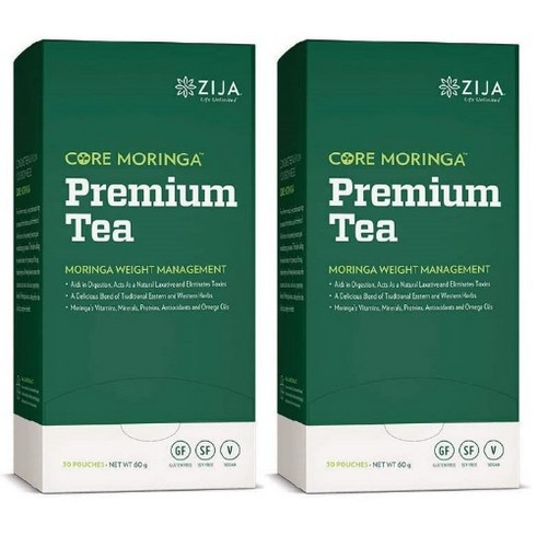 지자 프리미엄 모링가 티 30패킷 Zija 60g 2개, 1개, 30개