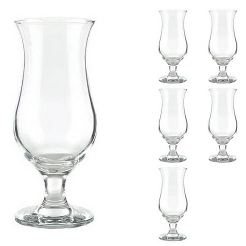 튤립잔스 단품 - 튤립 고블렛 잔 450ml KTG1200, 투명, 6개