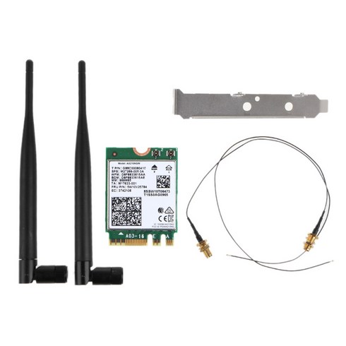 WiFi 6E 인텔 AX210NGW AX210 듀얼밴드 802.11AX 3000Mbps 블루투스 호환