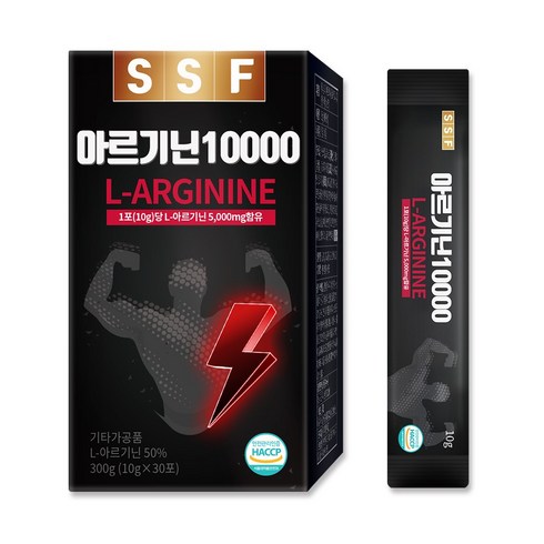 순수식품 아르기닌 10000 고함량 L-아르기닌 5000mg함유 10gX30포(1개월분)