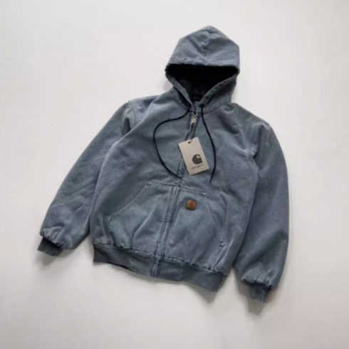 Carhartt 칼하트 J130 워싱 후드 자켓 캔버스 카고 레트로 트렌드