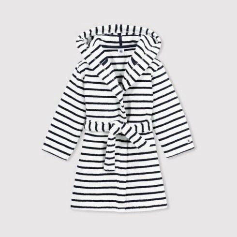 PETIT BATEAU 남아 스트라이프 패턴 나이트 가운