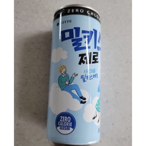 밀키스 제로 탄산음료, 30개, 250ml