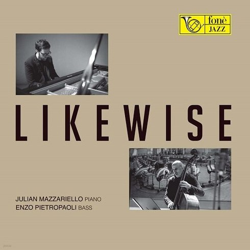 Julian [수입] Mazzariello / Enzo Pietropaoli - Likewise [180g 투명 컬러 LP]