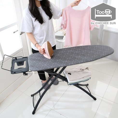 입식다리미판 - [투유바이조희선]리들 입식 열처리 다리미판(대형), 다크그레이