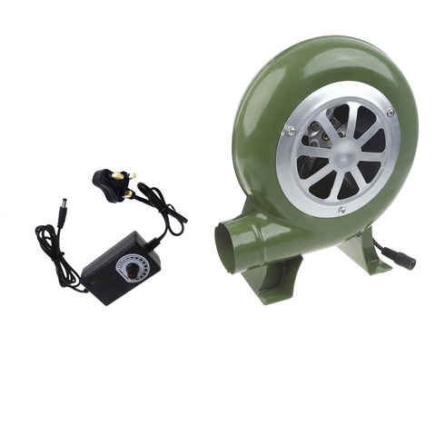 전기 송풍기 팬 바베큐 팬 100V 220V 바베큐 미니 대장장이 스피드 어댑터 AC100-240V가있는 송풍기의 단조에 적합합니다., 80 watts