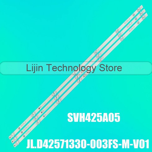 LED 백라이트 스트립 SVH425A05 HD425V1F71-T0K1 JL.D42571330-003FS-M-V01 43HS260 H43B7100 H43BE7000 43A6101EE, 02 2 Sets - 6 Pieces