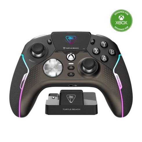 Xbox Series X|S One Windows PC 및 Android용으로 라이선스가 부여된 Turtle Beach Stealth 초고성능 무선 게임 컨트롤러 - LED 대, 1개