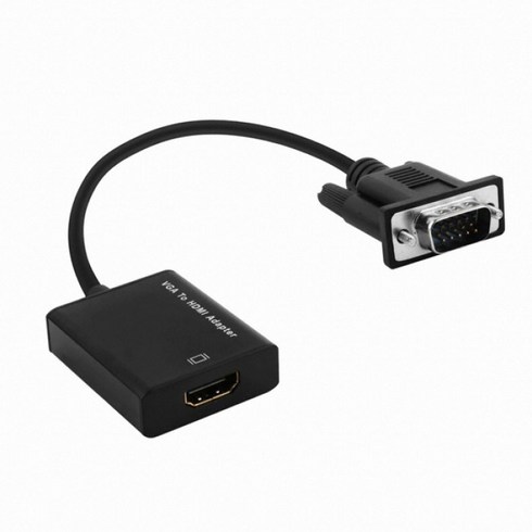 이지넷유비쿼터스 VGA to HDMI 변환 컨버터 (NEXT-2412VHC), 1개