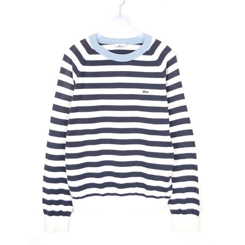 빈티지/ 라코스테/라운드/니트/남성M/면/스웨터/10145