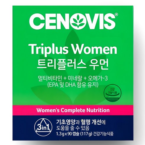 세노비스 트리플러스 우먼, 90정, 1개