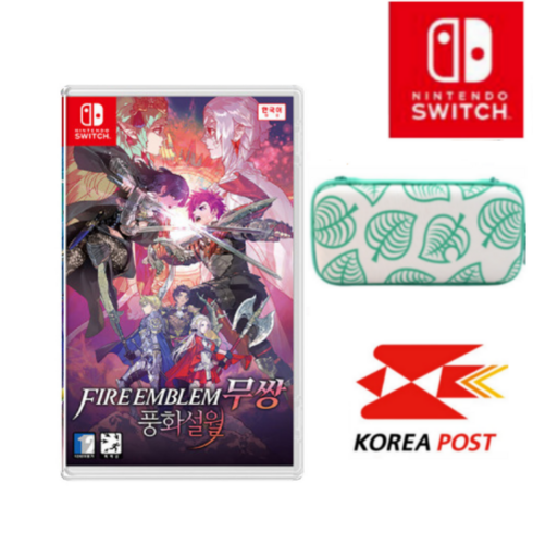 닌텐도 스위치 파이어 엠블렘 풍화설월 한글판, 파이어앰블렘 풍화설월 무쌍+동물의숲 알로하 파우치