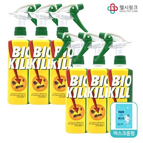 동성제약 약국 진드기 좀벌레 해충 저독성 살충제 비오킬 500ml, 제품, 6개