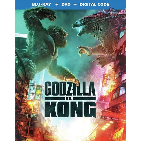 고질라 VS. 콩 Godzilla vs. Kong (블루레이 영어) 공포 호러 괴수 몬스터 블록버스터