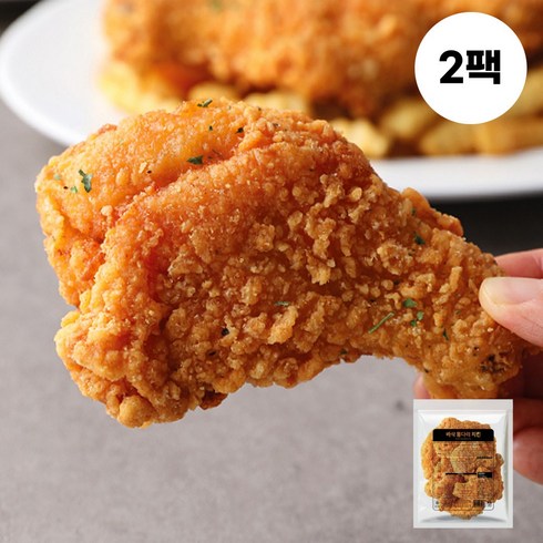 사세치킨 - 사세 바삭 통다리치킨, 1.3kg, 2개