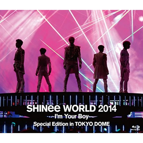 샤이니블루레이 - [블루레이+12p포토북] 샤이니 SHINee WORLD 2014 I'm Your Boy 공연 Special Edition in TOKYO DOME [Blu-Ray]